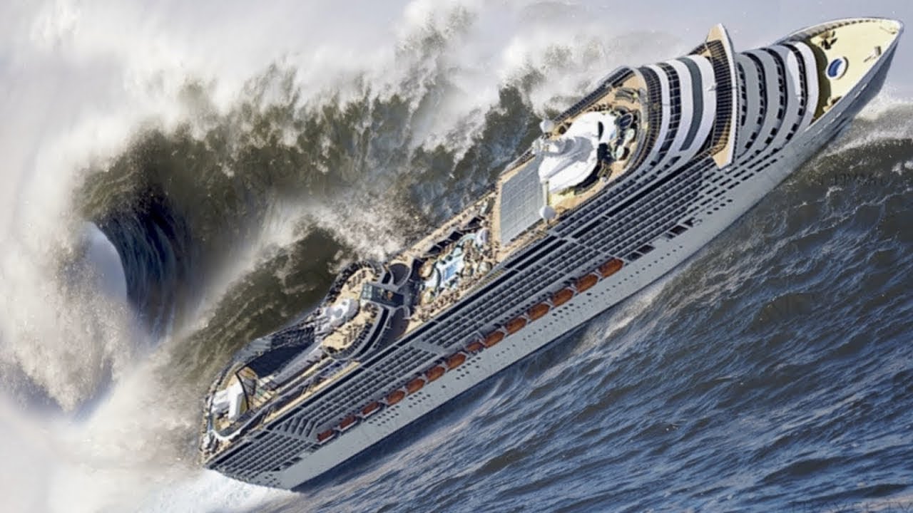 18 Crazy Videos Of Cruise Ships Caught In Massive Storms