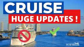BIG CRUISE UPDATE : New USA Cancellations, US And Europe Test Cruises, Royal Caribbean Sails & More