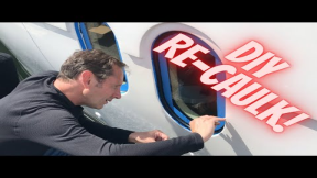 Boat Window Repairs - DIY How To ⚓