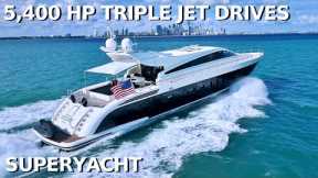 $1,499,000 101' ARNO LEOPARD SuperYacht FRIDAY Rolls Royce Triple Jet Drives 5400 HP Yacht Tour