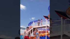 A ROLLERCOASTER on a CRUISE SHIP! #Shorts