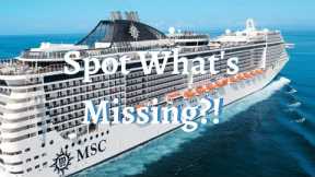 Cruise Cabin MISSING ONE IMPORTANT Thing! Tour of MSC Fantasia 12215 #shorts