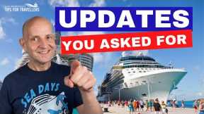 5 CRUISE UPDATES YOU ASKED FOR (Vaccines, Restart Latest, Refits, Euro River & that Sale…)
