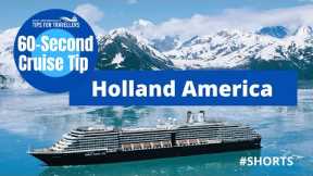 HOLLAND AMERICA BEST THING? Cruise #SHORTS