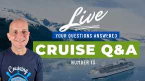 LIVE CRUISE Q&A - Your Cruising Questions Answered - Saturday 6 February 2021