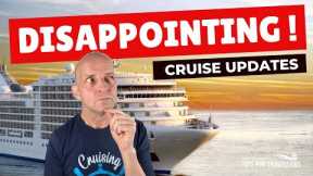 BIG CRUISE UPDATE :  Disappointing news on Masks, Kid Ban, Alaska, River Plans, Vaccines & More