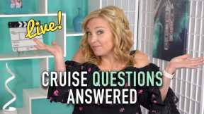 Cruise Questions and Answers - Friday Night Edition