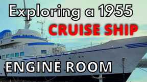 FULL Engine Room Tour of Vintage Cruise Ship, Aurora, Wappen von Hamburg