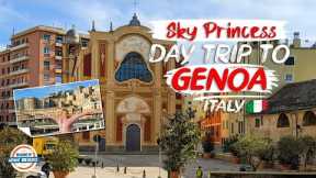 GENOA Italy ??❤️ Old Town Walking Tour | Sky Princess Cruise ? Day Trip | 197 Countries, 3 Kids