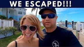Our Getaway from Charter Yacht Crew Life in the Great Exuma, Bahamas