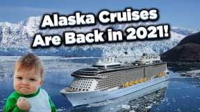 Cruises restarting in Alaska this summer!!