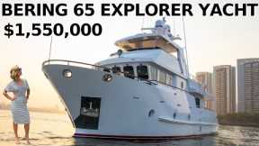 $1,550,000 2013 BERING 65 EXPLORER YACHT TOUR / Ultimate Owner-Operator Go Anywhere World Cruiser