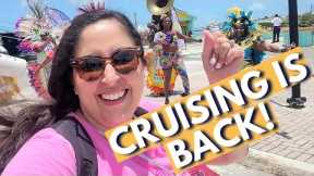 WHAT IT IS LIKE TO CRUISE RIGHT NOW, CRUISING IS BACK! Royal Caribbean Adventure of the Seas Day 1