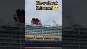EPIC Disney Cruise Ship Horns! Disney Fantasy Cruise Ship Leaving Port Canaveral