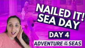 ULTIMATE ENTERTAINMENT AND RELAXATION DAY AT SEA, Adventures of the Seas Cruise Vlog