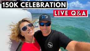 We are Going LIVE!!! 150K Subscribers Celebration LIVE Q & A from GERMANY