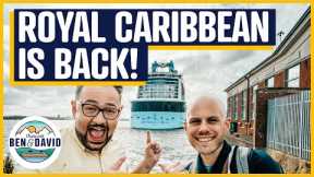 Boarding the FIRST Royal Caribbean Cruise From Europe in 16 MONTHS!