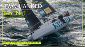 Shirley Robertson and Henry Bomby on sailing the SunFast 3300 Swell two-handed in the Fastnet Race
