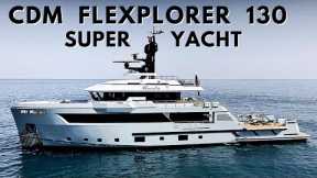 World Premiere: CdM FLEXPLORER 130 Aurelia EXPLORER SUPERYACHT TOUR / Expedition Go Anywhere Yacht