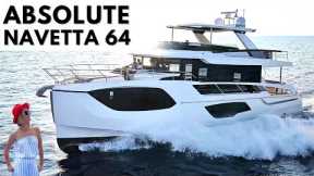 €2.2M+ ABSOLUTE NAVETTA 64 PATHFINDER Yacht Tour New Model Perfect Liveaboard Cruising Boat