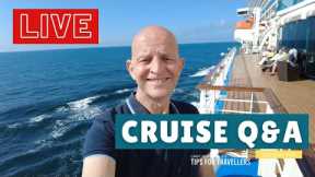 LIVE CRUISE Q&A HOUR #40. Get Your Questions Answered. Saturday 4 September