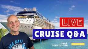 LIVE CRUISE Q&A HOUR #41. Your Cruising Questions Answered. Saturday 25 September 2021