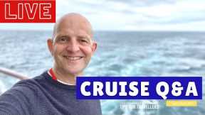 LIVE CRUISE Q&A HOUR #41 - Your Cruising Questions Answered - Saturday 11 September 2021