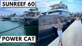 WORLD PREMIERE: 2021 SUNREEF 60 POWER Otoctone Luxury Catamaran Charter Yacht Tour