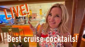 LIVE Cruise Q&A - BEST cruise cocktails!