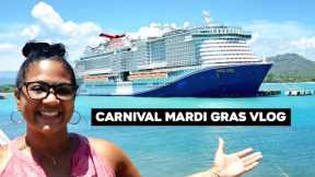 Carnival Mardi Gras Inaugural Sailing Vlog