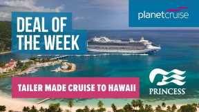 Hawaii Cruise | stays in Las Vegas and LA | Onboard Crown Princess | Planet Cruise Deal of the Week
