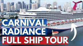 Carnival Radiance Full Ship Tour! Carnival Cruise Line's Newest Ship!
