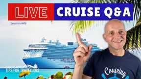 LIVE CRUISE Q&A HOUR #49. Your Questions Answered. Saturday 11 December 2021