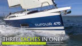 Three boats in one - Does Dufour's modern 470 create universal appeal?