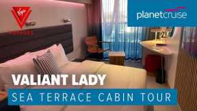 Valiant Lady Cabin Tour | Sea Terrace | Planet Cruise