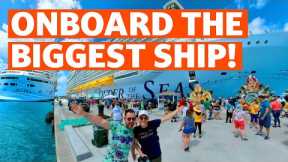 A Crazy Day Onboard the LARGEST Cruise Ship In The World: Wonder of the Seas