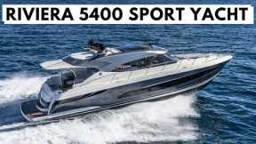 RIVIERA 5400 SPORT PLATINUM EDITION Power Sport Motor Yacht Tour / Performance Coastal Cruiser Boat