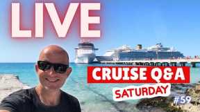 Live Cruise Q&A Hour #59. Your Questions Answered. Saturday 30 April 2022