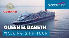 Queen Elizabeth Walking Ship Tour | Cunard | Planet Cruise
