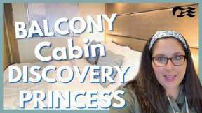 Discovery Princess Deluxe Oceanview Balcony Stateroom Tour, Princess Cruises