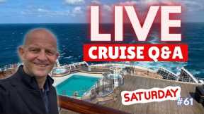 LIVE Cruise Q&A Hour. Back From QM2. Saturday 21 May 2022