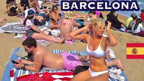 Barcelona Beach 2022 - Spain Holiday - Beach Walk - 4K Ultra HD