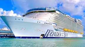 Wonder of the Seas Cruise Ship Tour