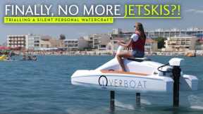 Does Overboat's silent personal foiler spell the end of Jetskis and pedalos?