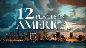 12 Most Beautiful Tourist Destinations in America ??  | Travel Video 2022
