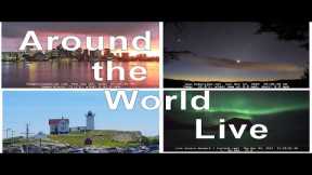 LIVE Armchair Travel Beautiful Earth with 100 Live World Cameras / Calm Relaxing Music