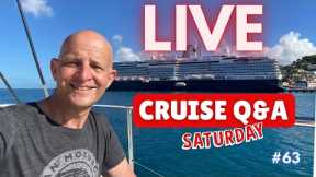CRUISE LINE Q&A HOUR. Your Cruising Questions Answered. Saturday 4 June 2022
