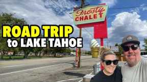 TRAVEL VLOG! Summer Trip to Lake Tahoe! Yummy Food  Stops and Some Crazy Weather Changes!