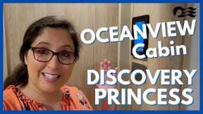 Discovery Princess Oceanview Cabin Tour S105, Princess Cruises