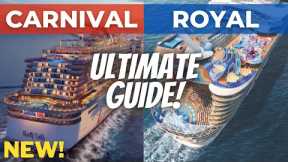 Carnival vs. Royal Caribbean | The ULTIMATE 2022 Guide with 20 BIG differences